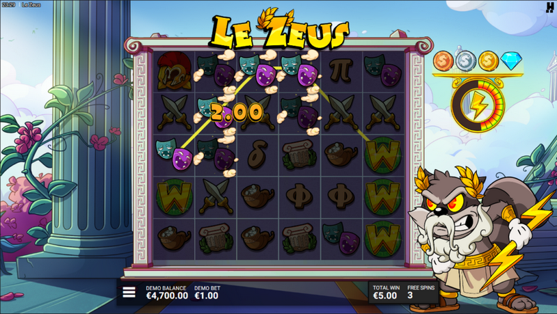 Le Zeus: Slot-Übersicht